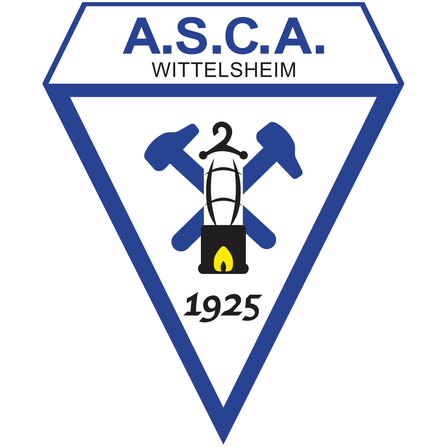 Wappen ASCA Wittelsheim diverse  128336