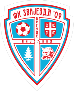Wappen ehemals FK Zvijezda 09 Brgule Bijeljini