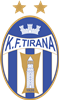 Wappen KF Tiranë diverse  100125