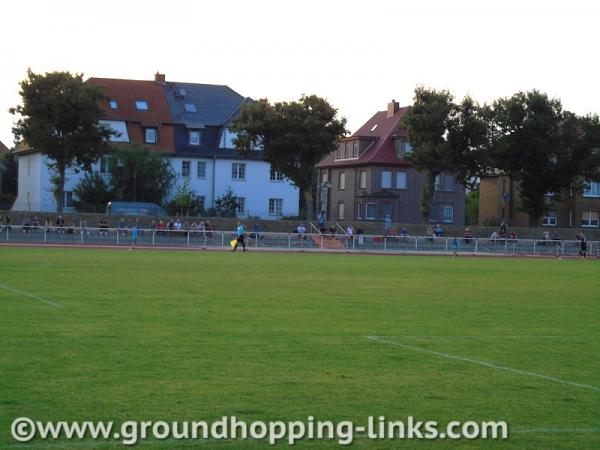 Fritz-Heinrich-Stadion im Sportpark Süd - Bitterfeld-Wolfen