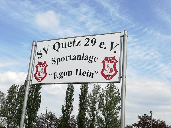 Sportanlage Egon Hein - Zörbig-Quetzdölsdorf