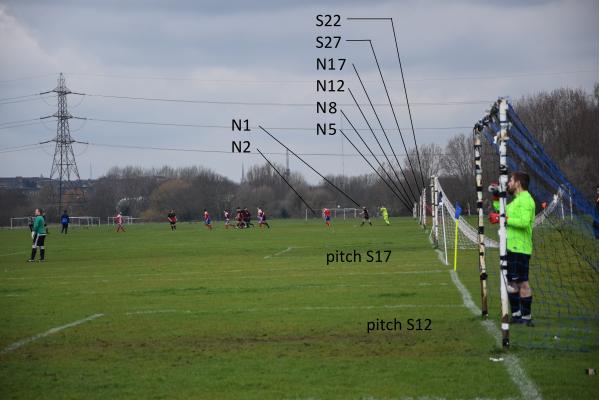 Hackney Marshes pitch N5 - Hackney Wick, Greater London
