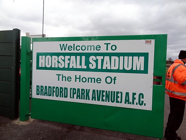 Horsfall Stadium - Bradford, West Yorkshire