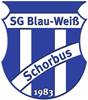 Wappen SG Blau-Weiß Schorbus 1983